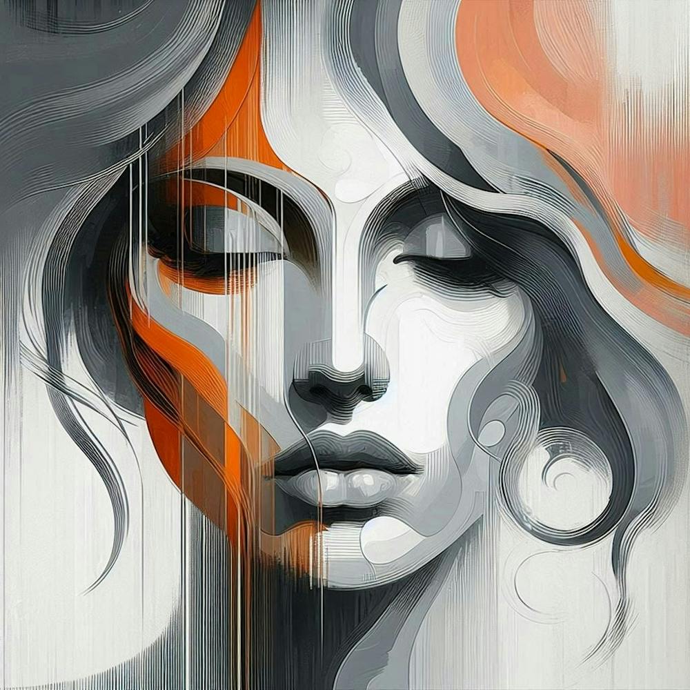 Abstract Of A Woman 1