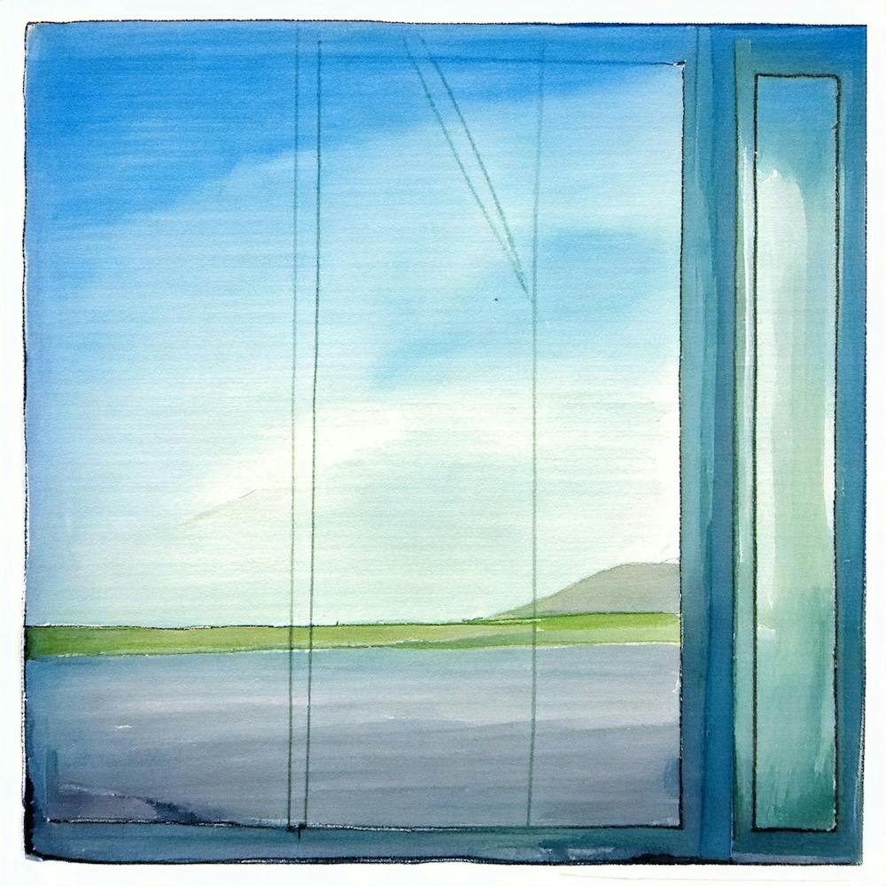 View From The Window abstract art