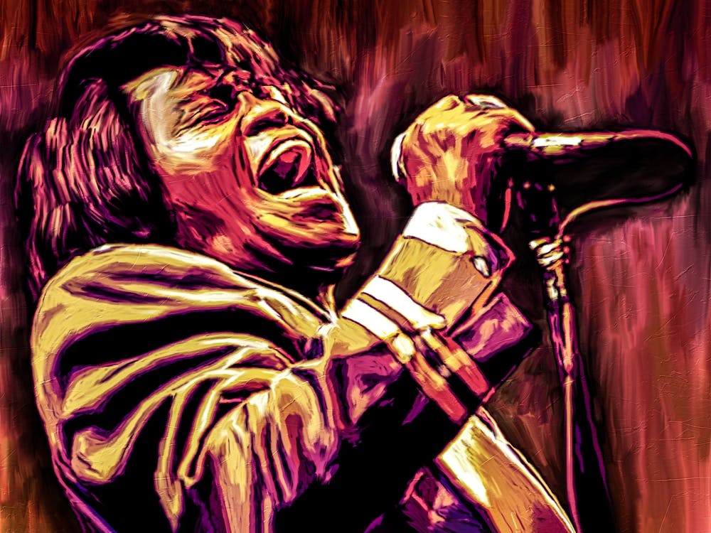 James Brown Gemälde