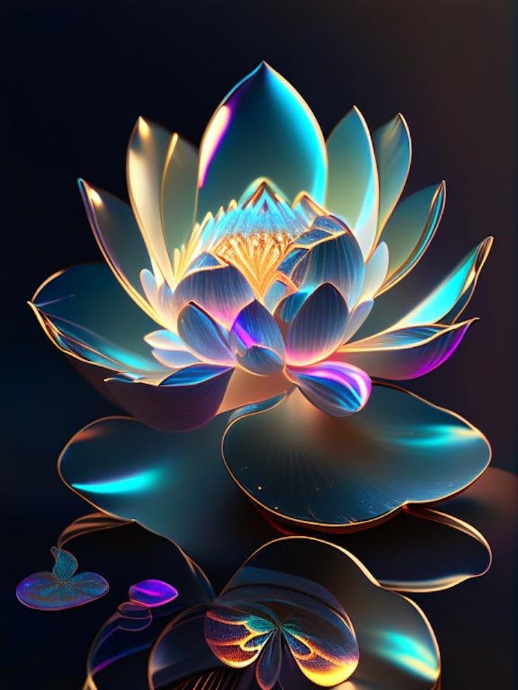 Amur Lotus Holographic 6