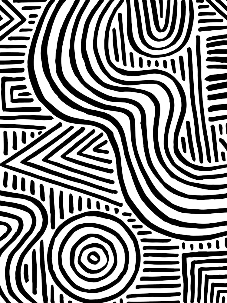 Abstract Abstract Abstract Seamless Pattern