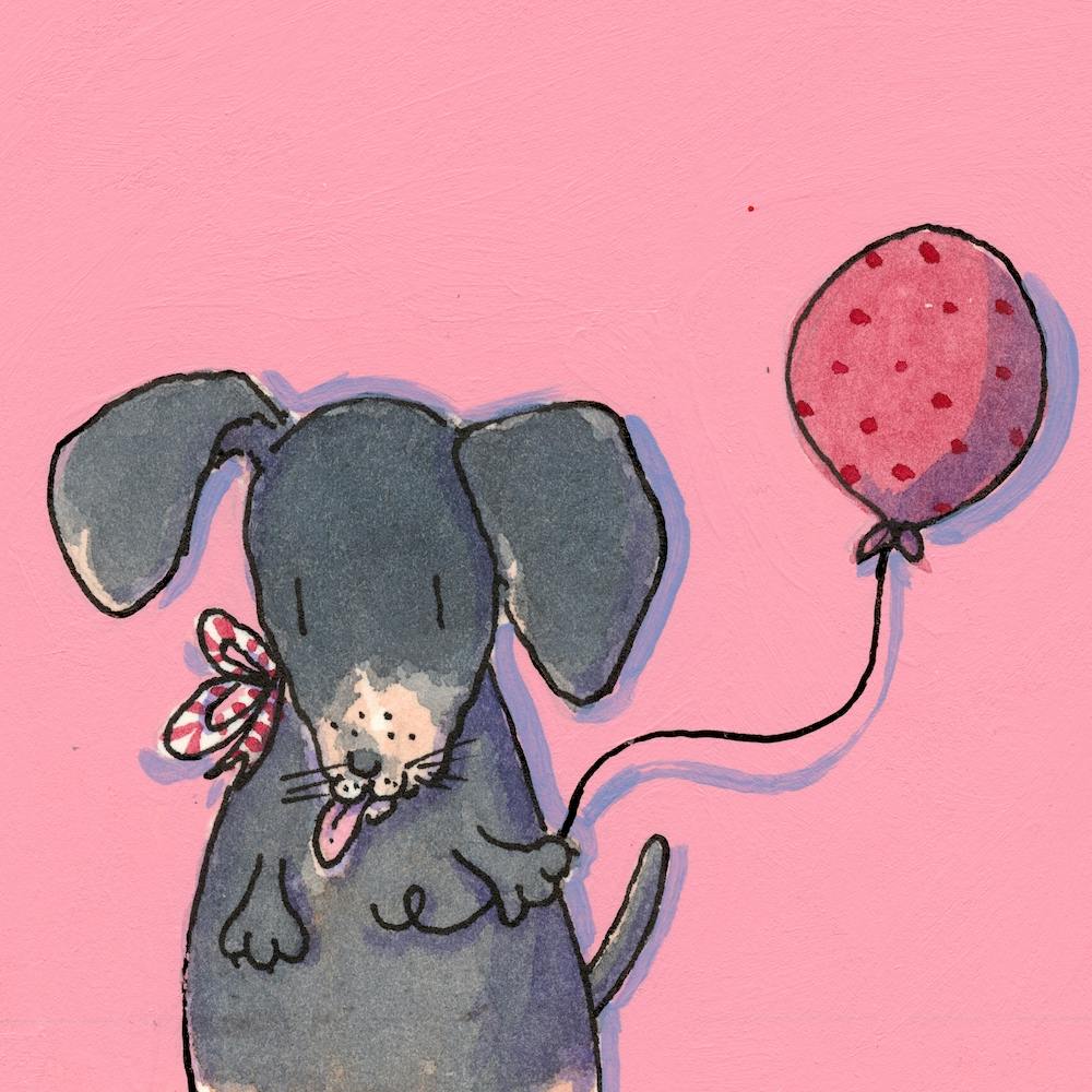 Sizzles Sausage Dog Square