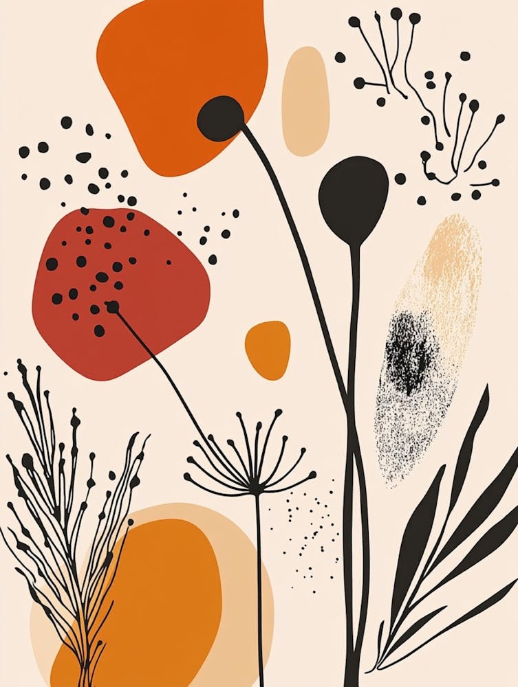 Abstract Floral Pattern 1