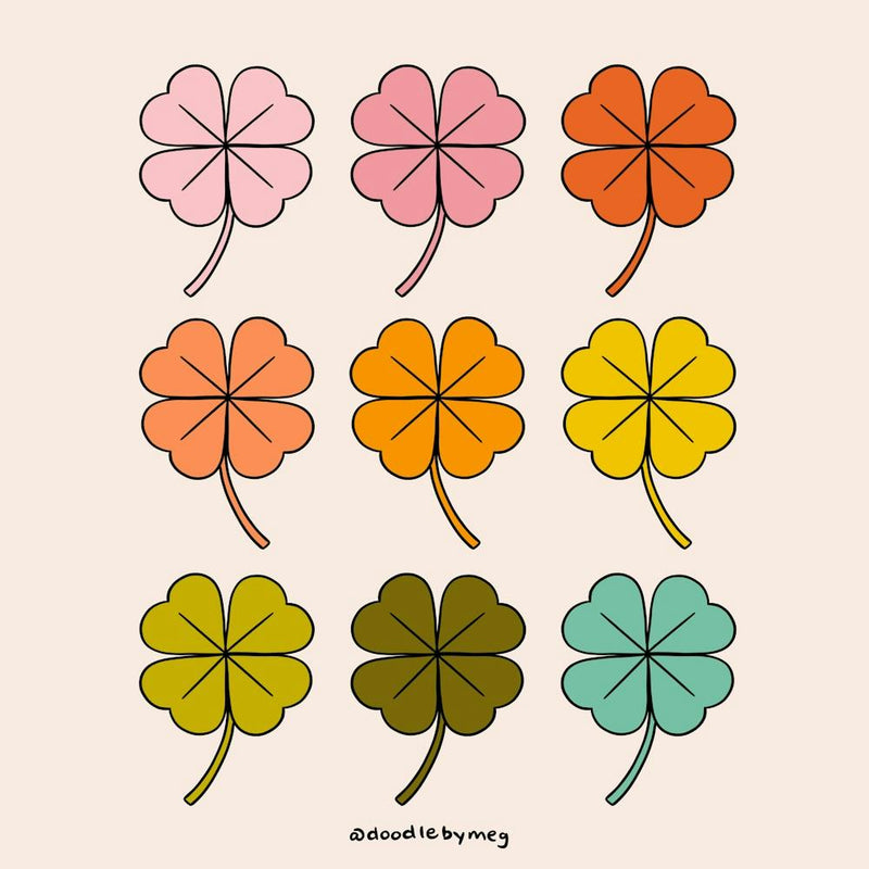 Rainbow Clovers