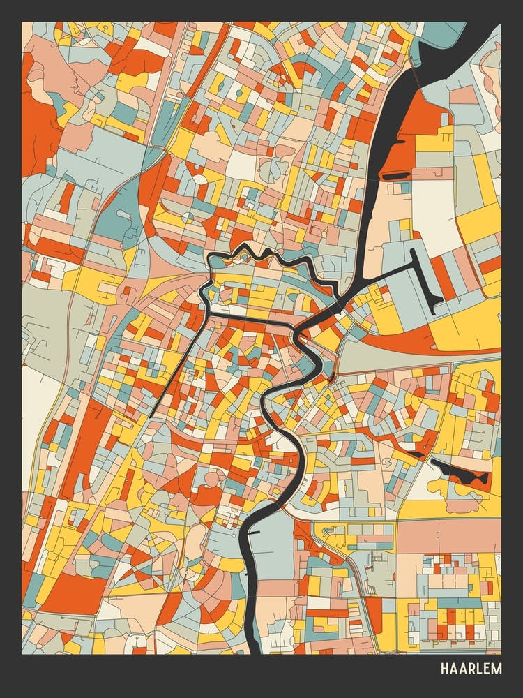 Haarlem Netherlands Map
