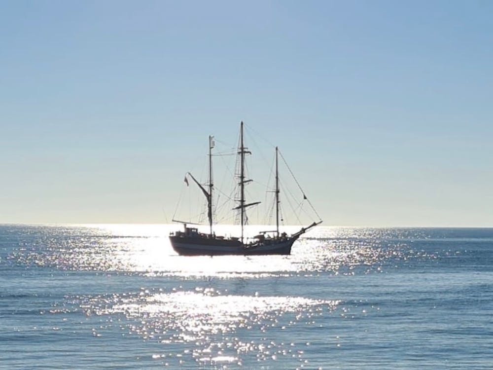 Sailing Ship In The Sea