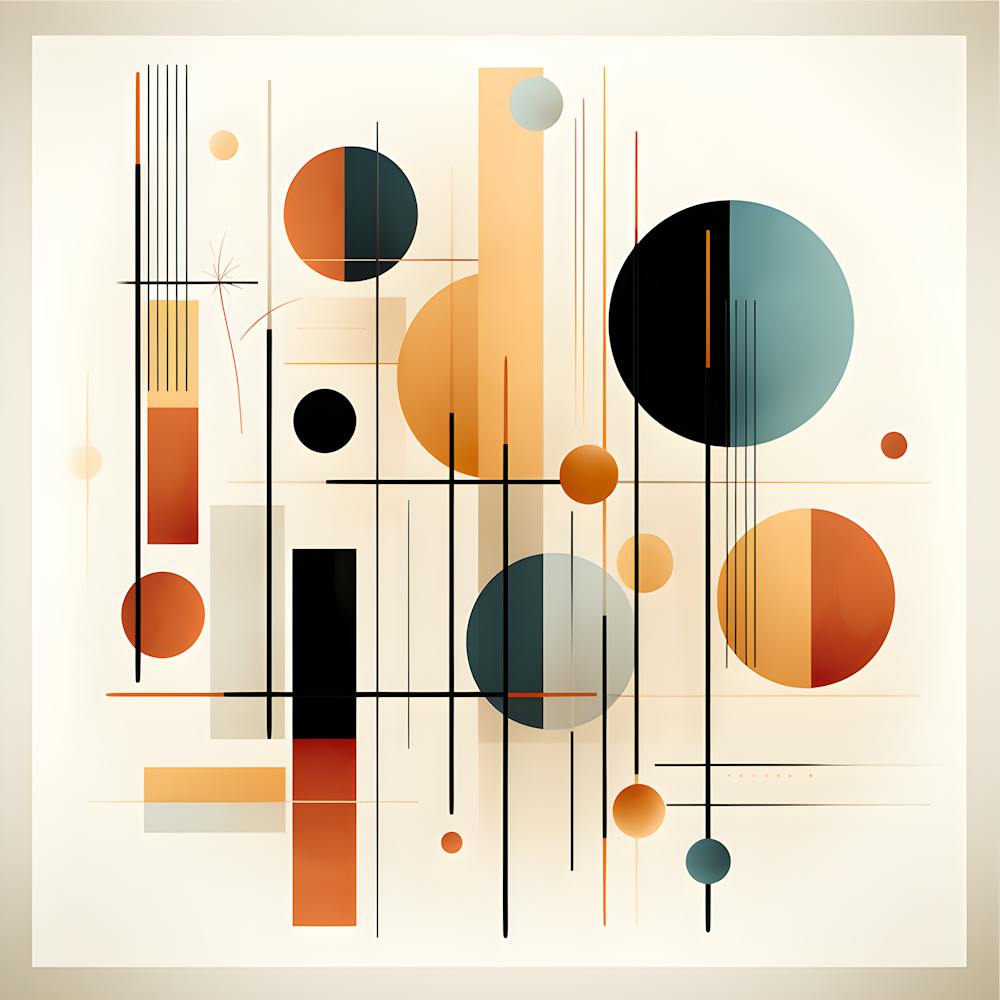 Subdued Vibrations A Colorful Journey