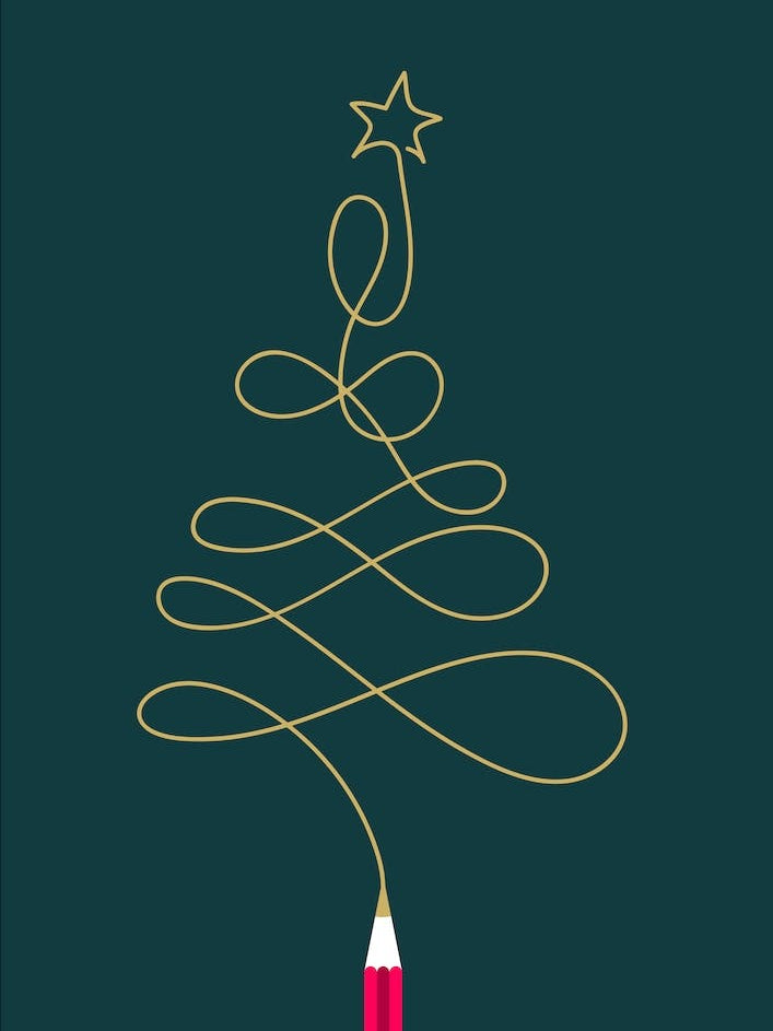 Christmas Pencil Tree
