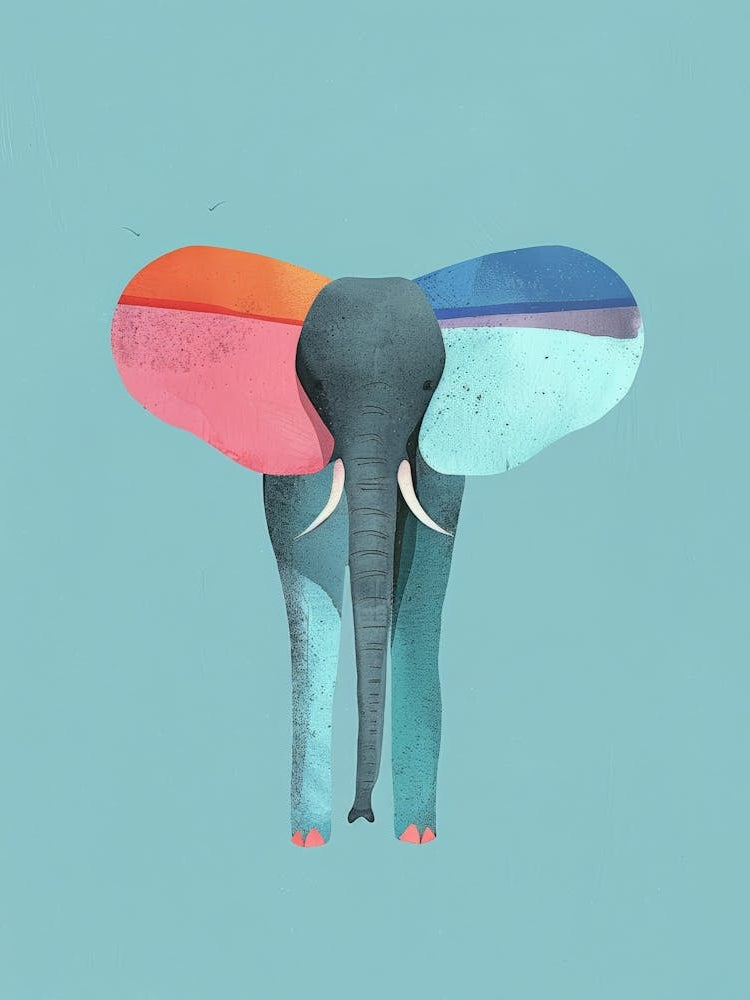 Colorful Elephant