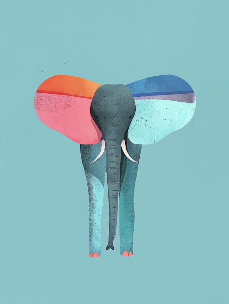 Colorful Elephant