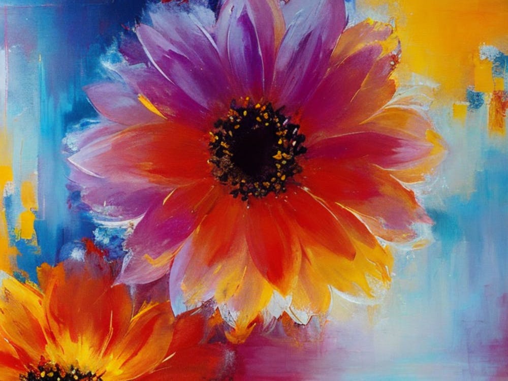 Daisy Painting