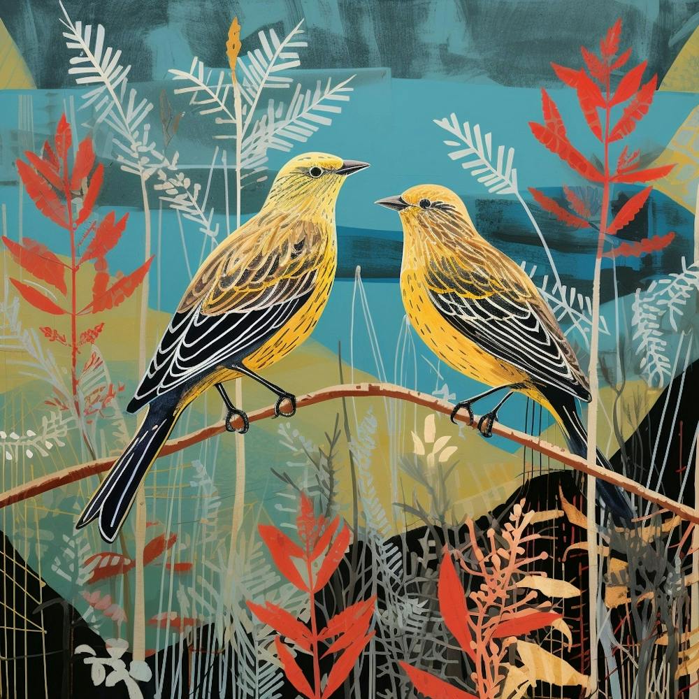 Bird In Nature Yellowhammer 2