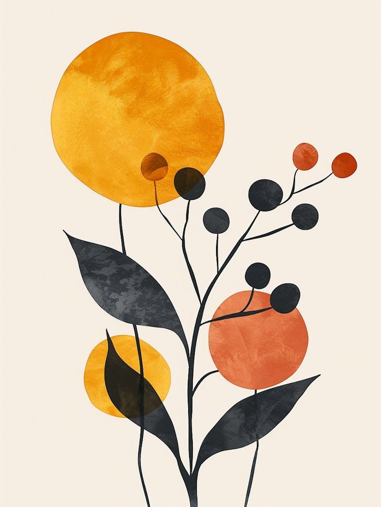 Carnegiea Gigantea Minimalist Abstract 3