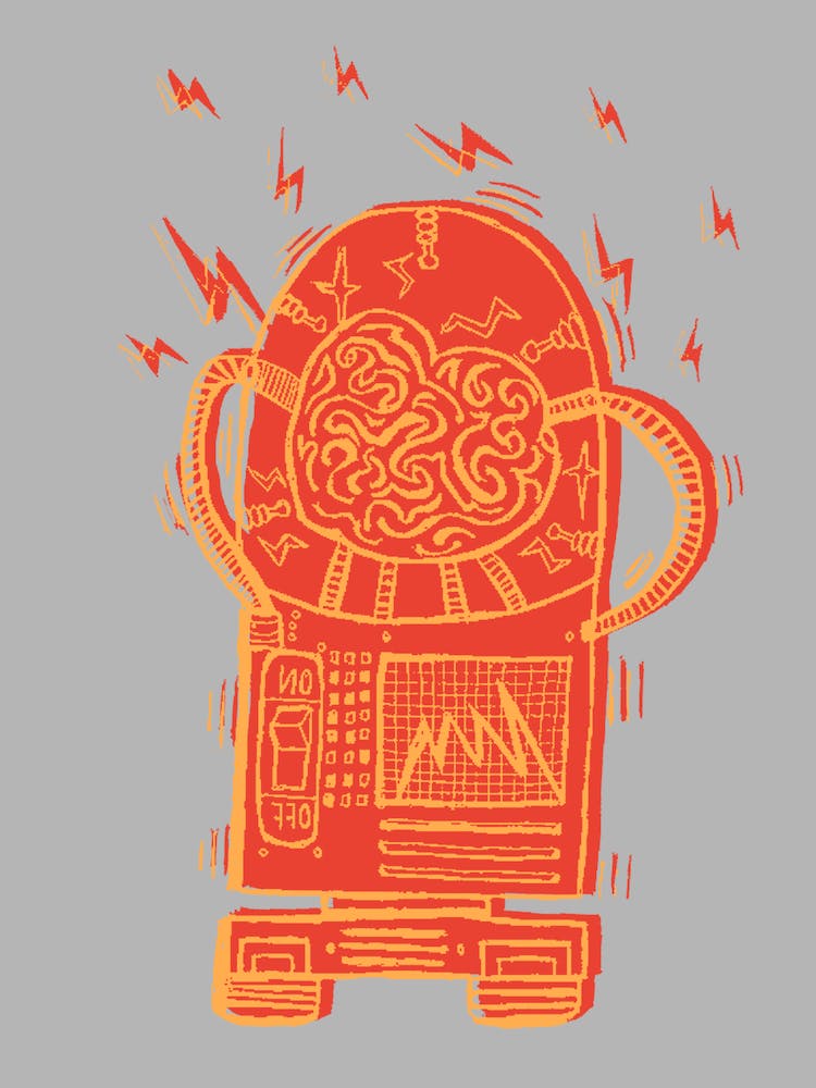 Retro Space Robot
