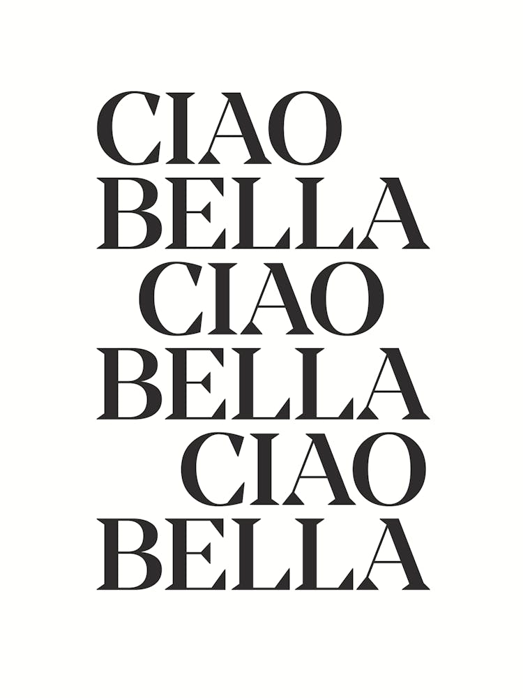 Ciao Bella - Gallery Wall