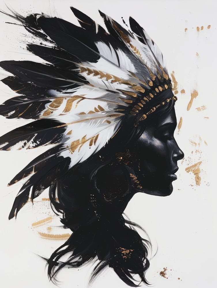 Indian Woman Canvas Print