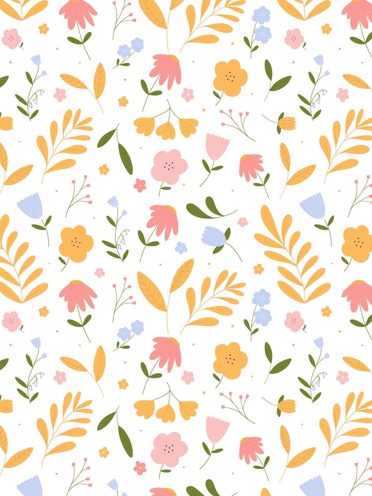 Bright Floral Pattern