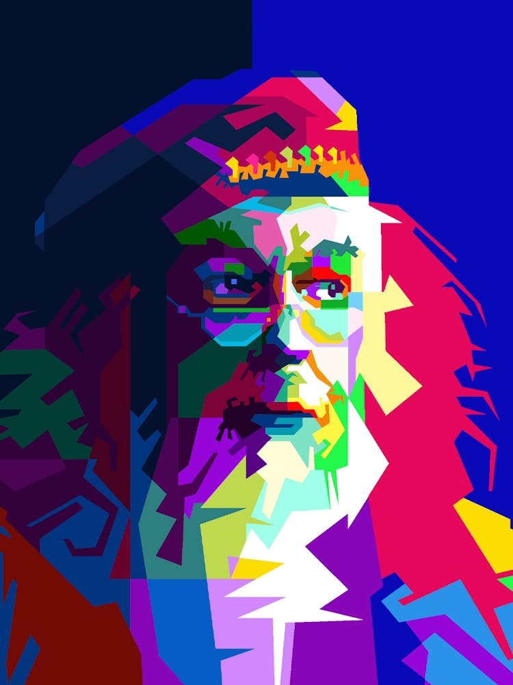 Albus Dumbledore Character Fiction Harry Potter Movies Pop Art WPAP