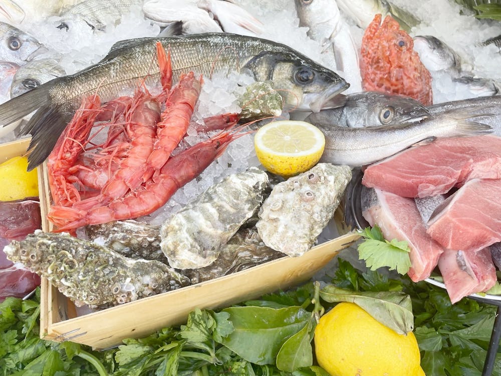 Sicilian Seafood - Market in Sicily, Italy - Photography
