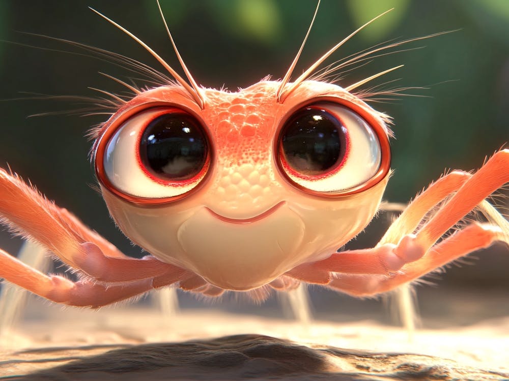 Spider With Big Eyes