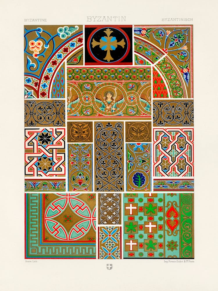 Byzantine Pattern, Albert Racine 1