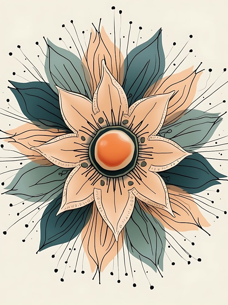Floating Floral Rhythm