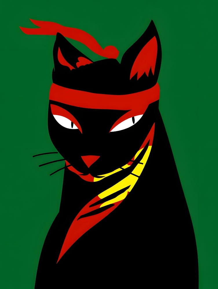 Ninja-Katze
