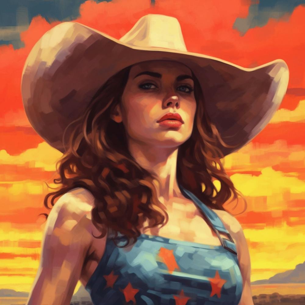 Strong Women Cowgirl 1