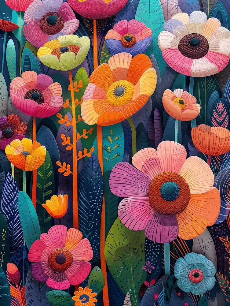 Colorful Flowers 2
