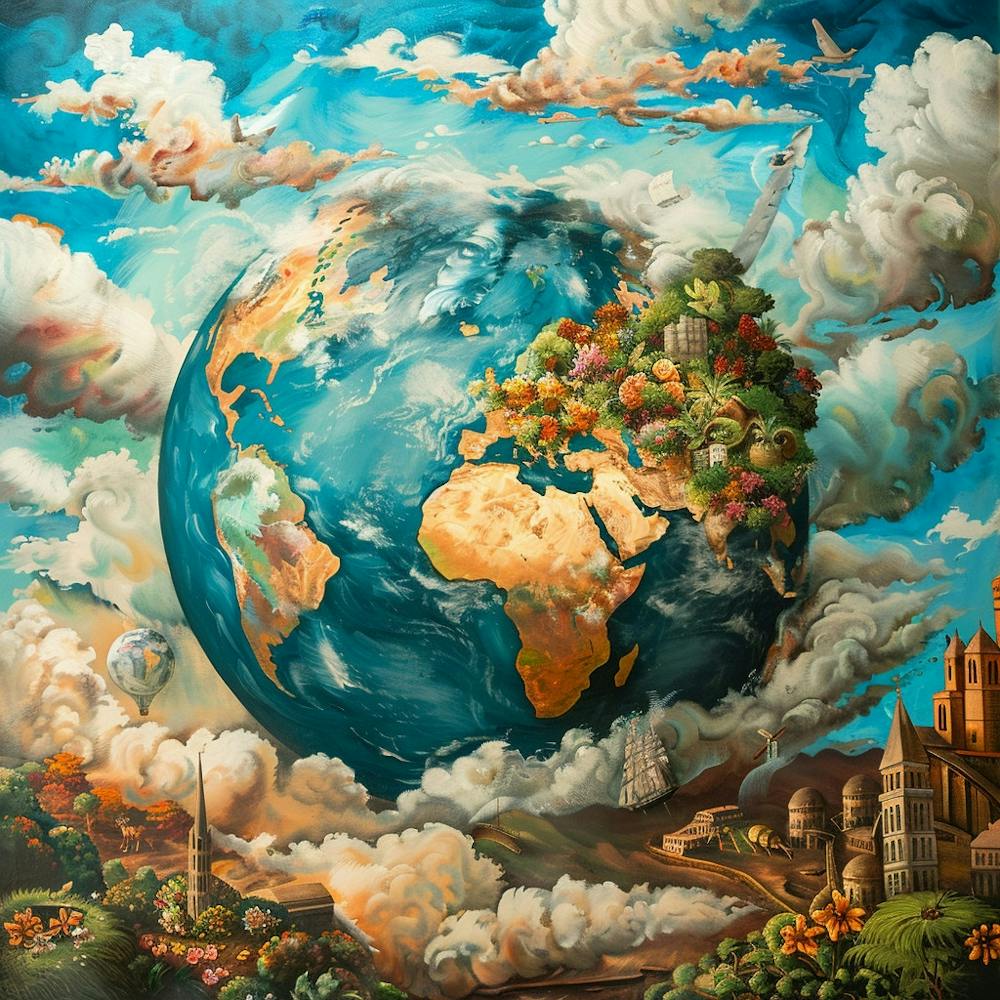 Earth In The Clouds