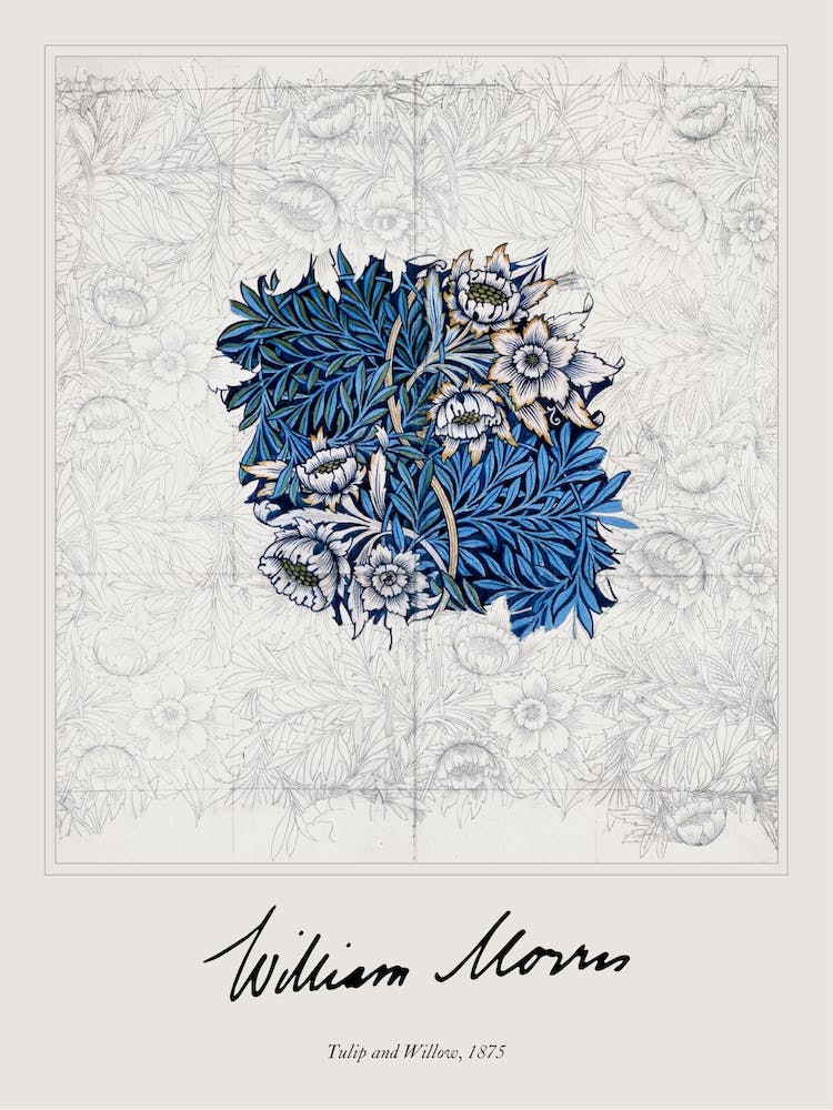 William Morris, Tulip And Willow