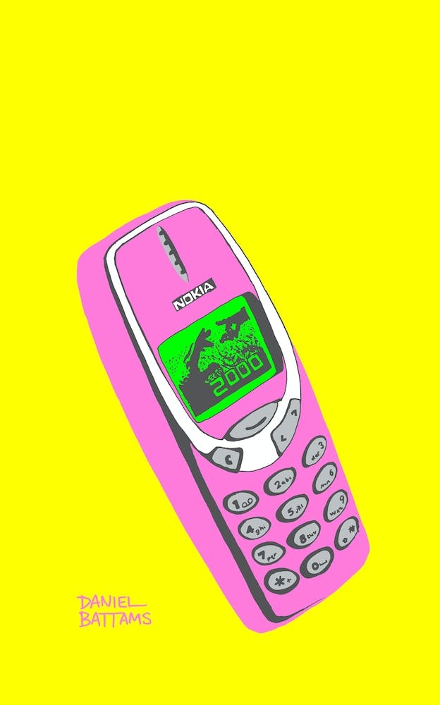 Retro 2000 Mobile Phone Pink