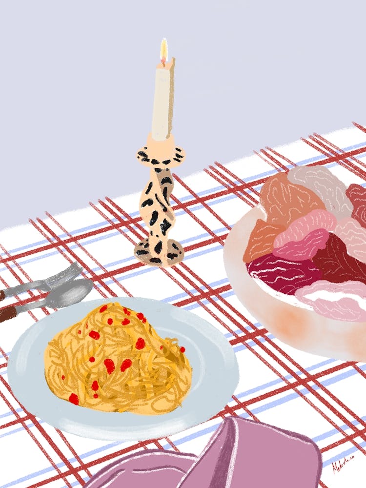 Spaghetti-Nacht - Poster
