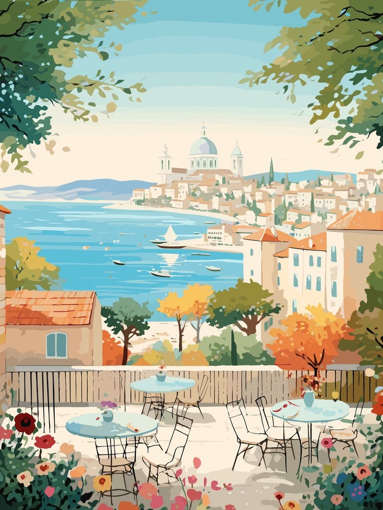 Split Croatia 2 Illustration