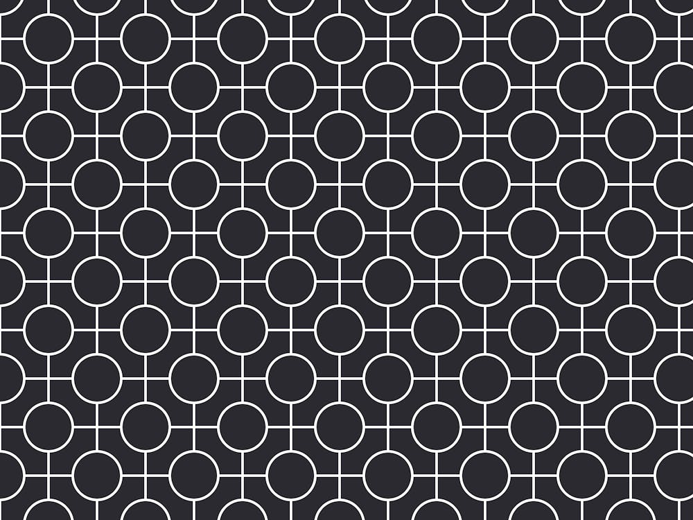Geometric Pattern Design White