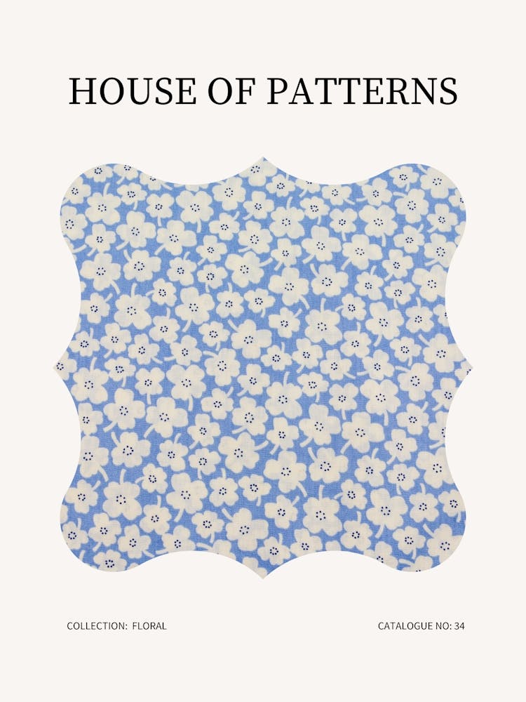 Floral Pattern Poster 34