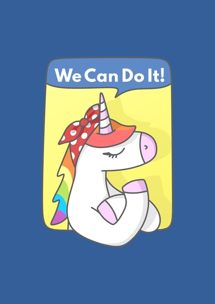 Unicorn Girl Power