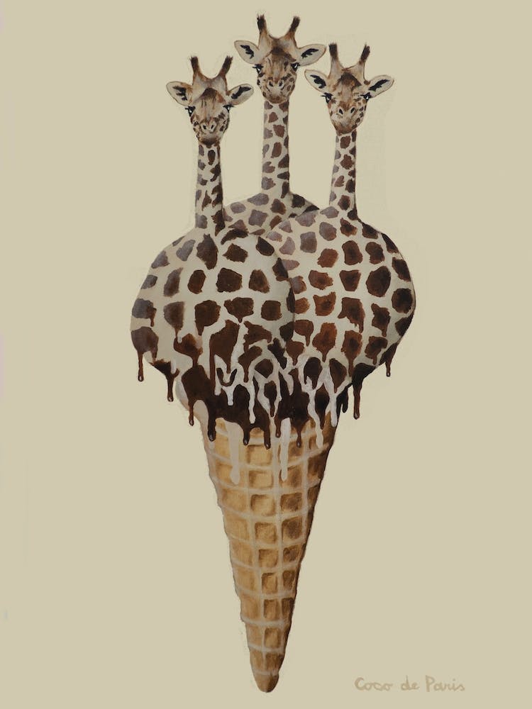 Icecream Giraffes