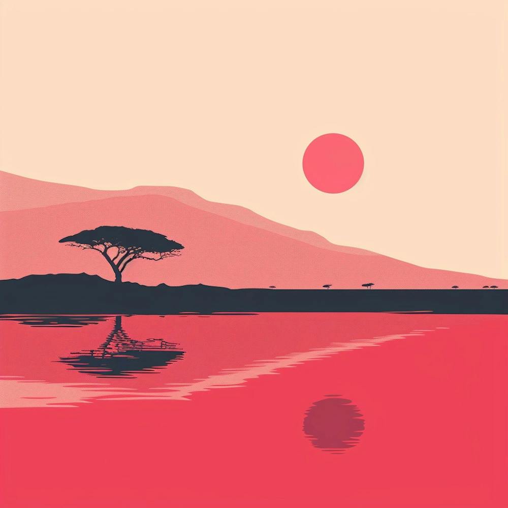 Sunset In Kenya 3