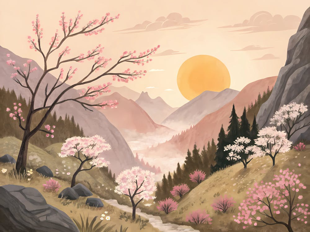 Asian Landscape Painting 13