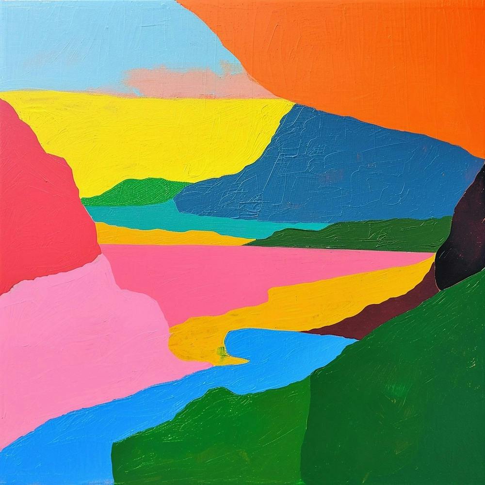 Colourful Abstract Chitwan National Park Nepal 1