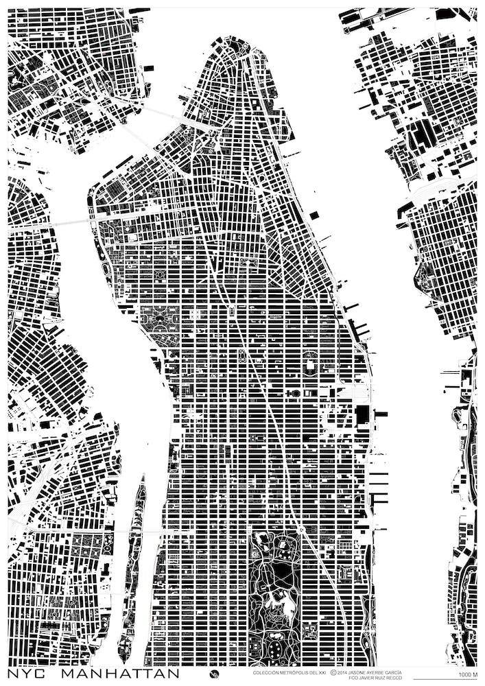 New York Black and White