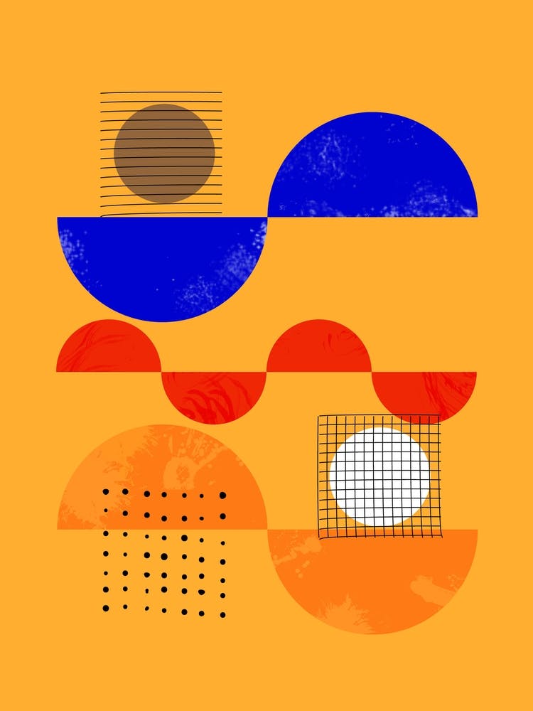Playful Mood Abstract No2