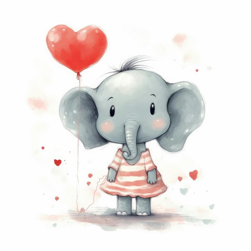Valentine Elephant