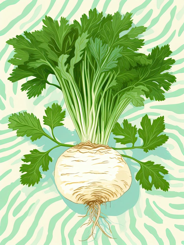 Celeriac Summer Illustration 7