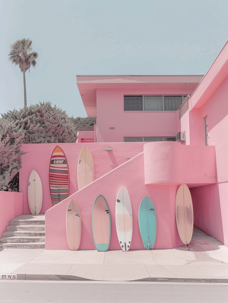 Pink Surfboards