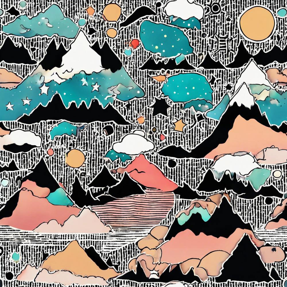 Mountains And Clouds