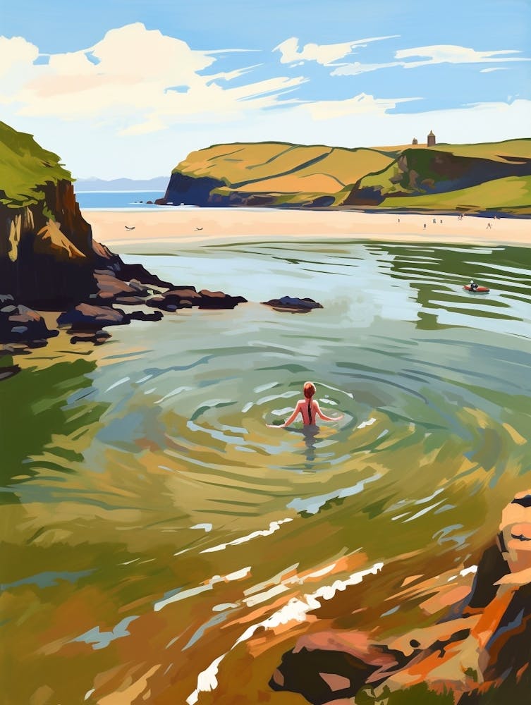 Wild Swimming At Llyn Peninsula Wales 2