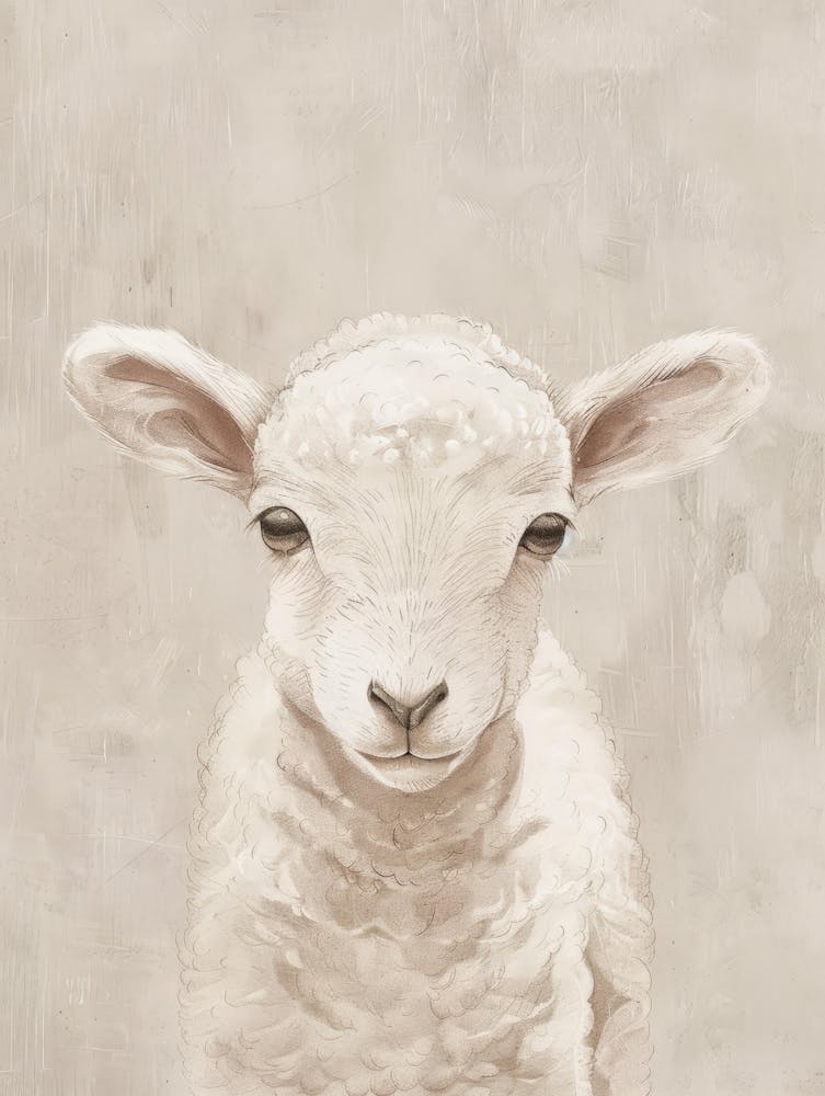 Lamb Canvas Print