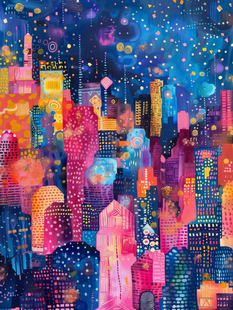 Cityscape At Night 1